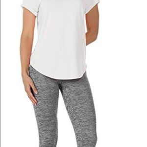 Open back yoga shirt